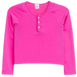 Long Sleeve Henley - Denny's