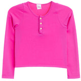 Long Sleeve Henley - Denny's