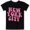 Neon Distressed NYC Tee - Denny's