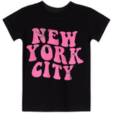 Neon Distressed NYC Tee - Denny's