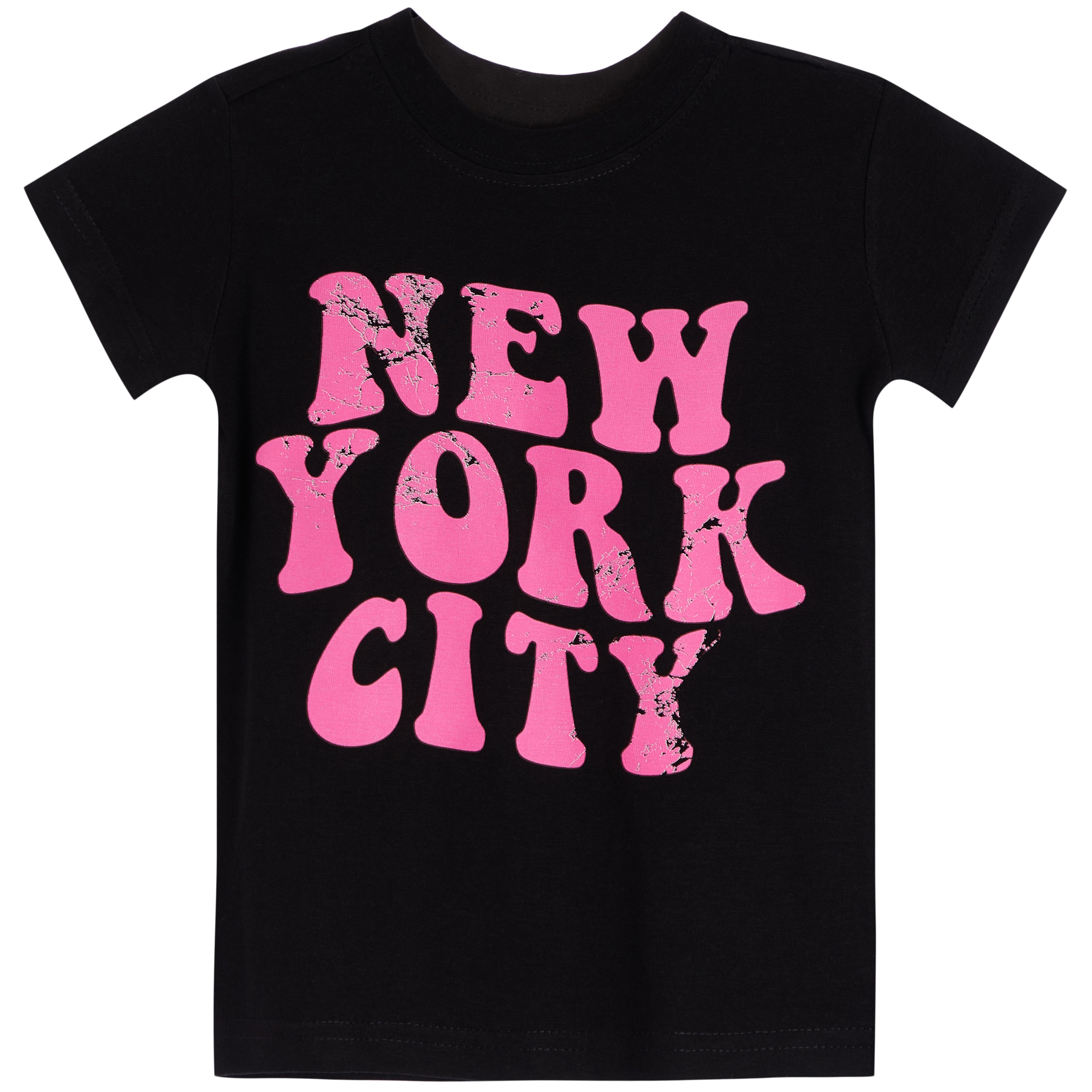 Neon Distressed NYC Tee - Denny's