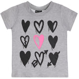 Multi Hearts Tee - Denny's