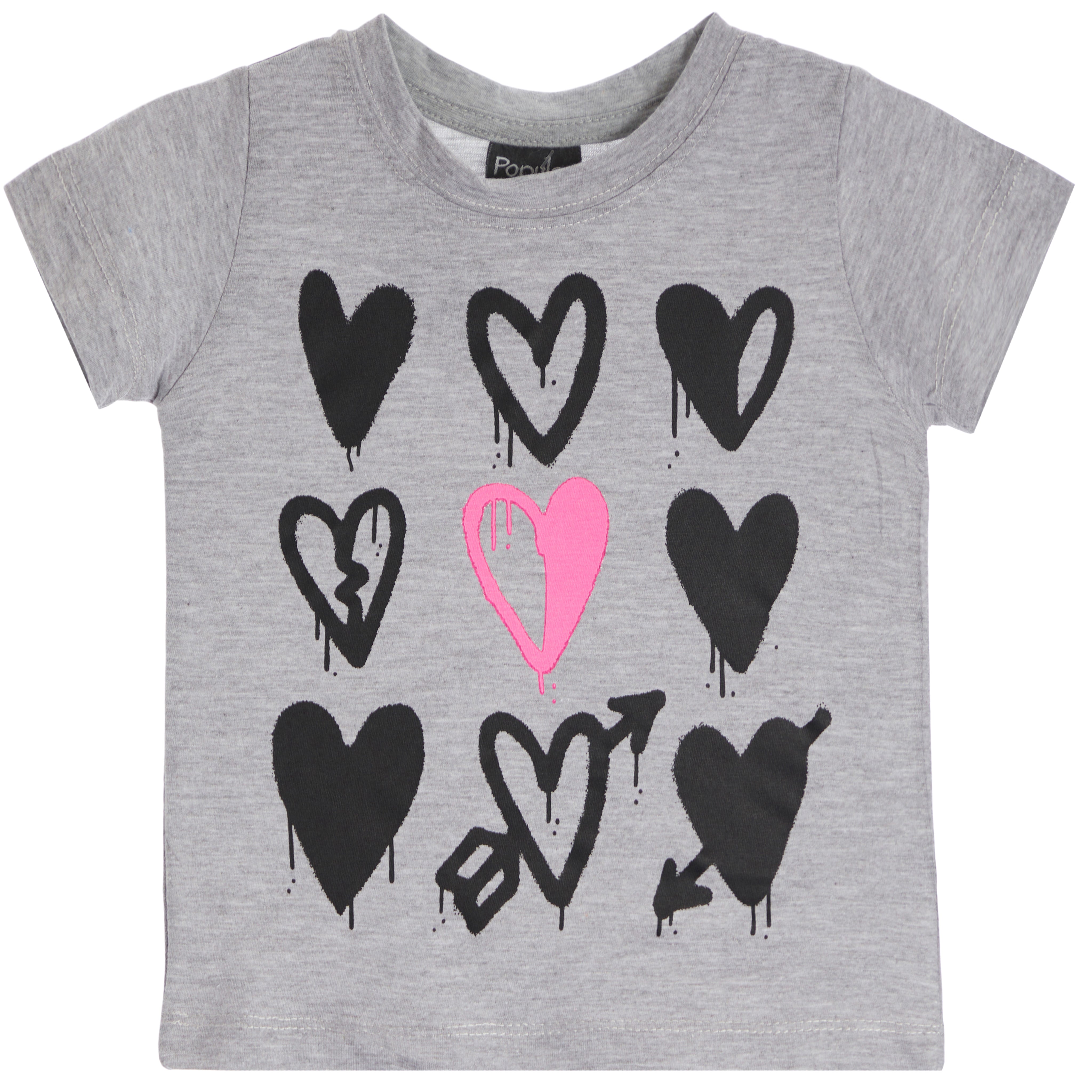 Multi Hearts Tee - Denny's