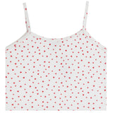 Heart Cami Top With Hearts