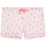 Cherry Stripes Short Sleeve PJ Set