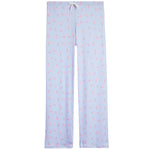 Blue Flower Pointelle Pant - Denny's