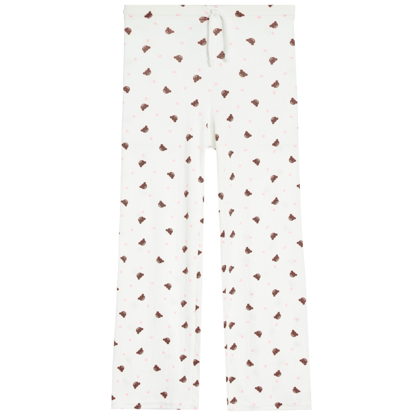 Bear & Hearts Pointelle Pant - Denny's