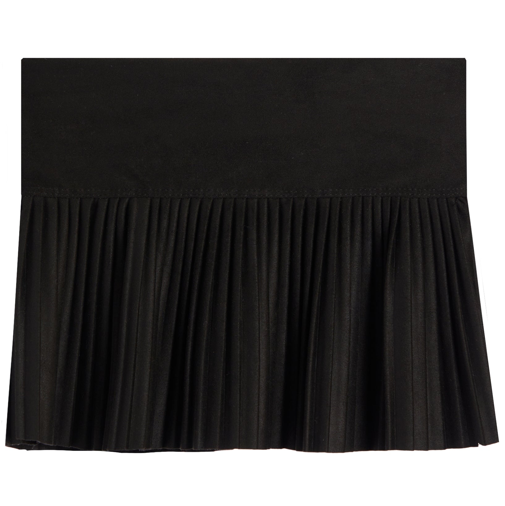 Suede Pleated Skirt - Denny's