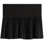 Suede Pleated Skirt - Denny's