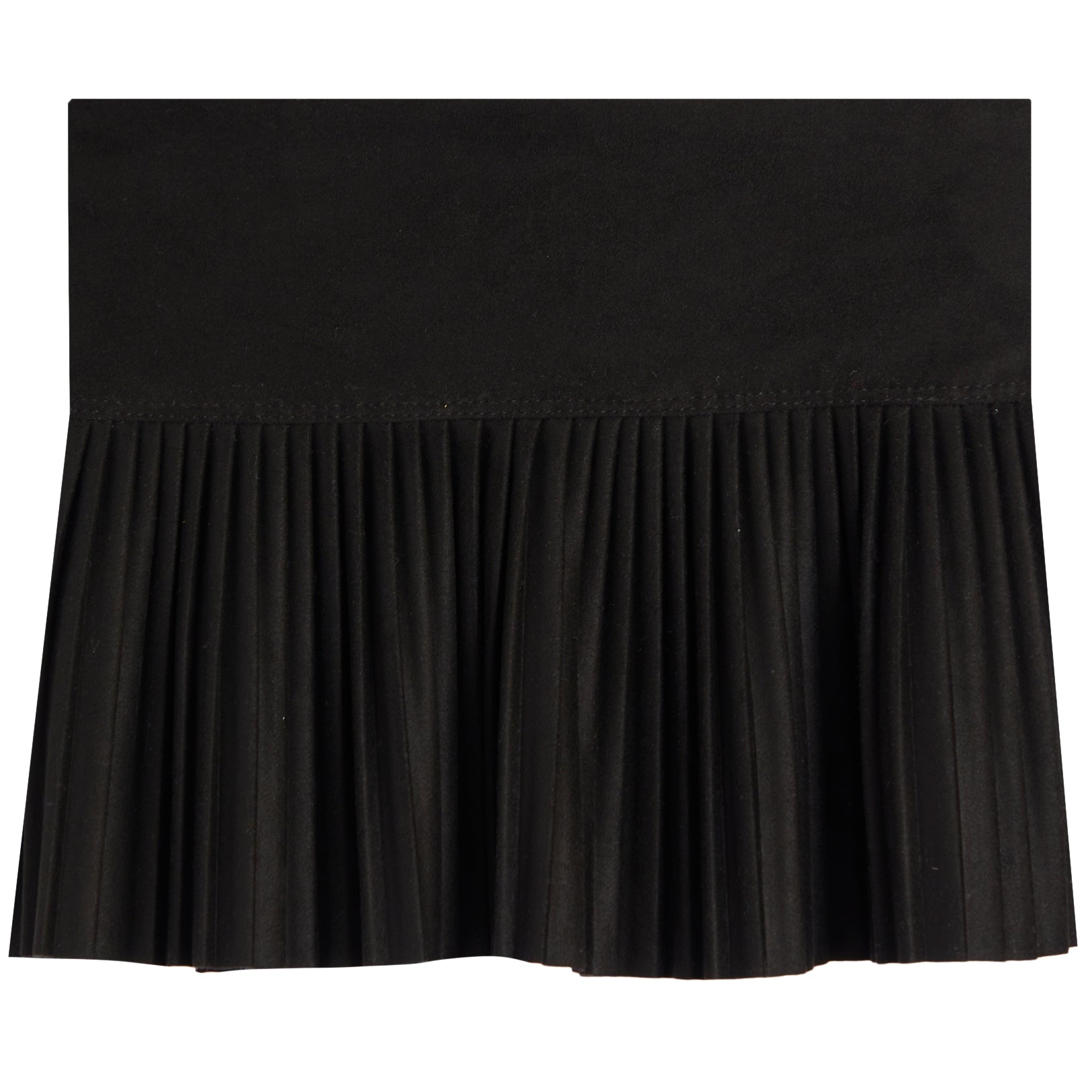 Suede Pleated Skirt - Denny's