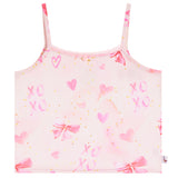Bow Print Cami PJ Short Set