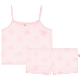 Pink Floral 2pc Cami PJ Short Set