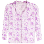 Bows & Floral 2pc Long Sleeve Lounge Set - Denny's
