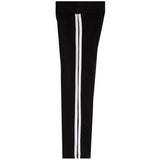 Stripes Foldover Flare Legging