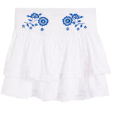 2pc Swissdot Hankerchief Skirtset