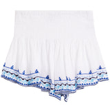 Brisa Short With Blue Trim