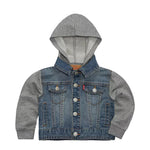 Indigo Hoody Trucker Jacket - Denny's