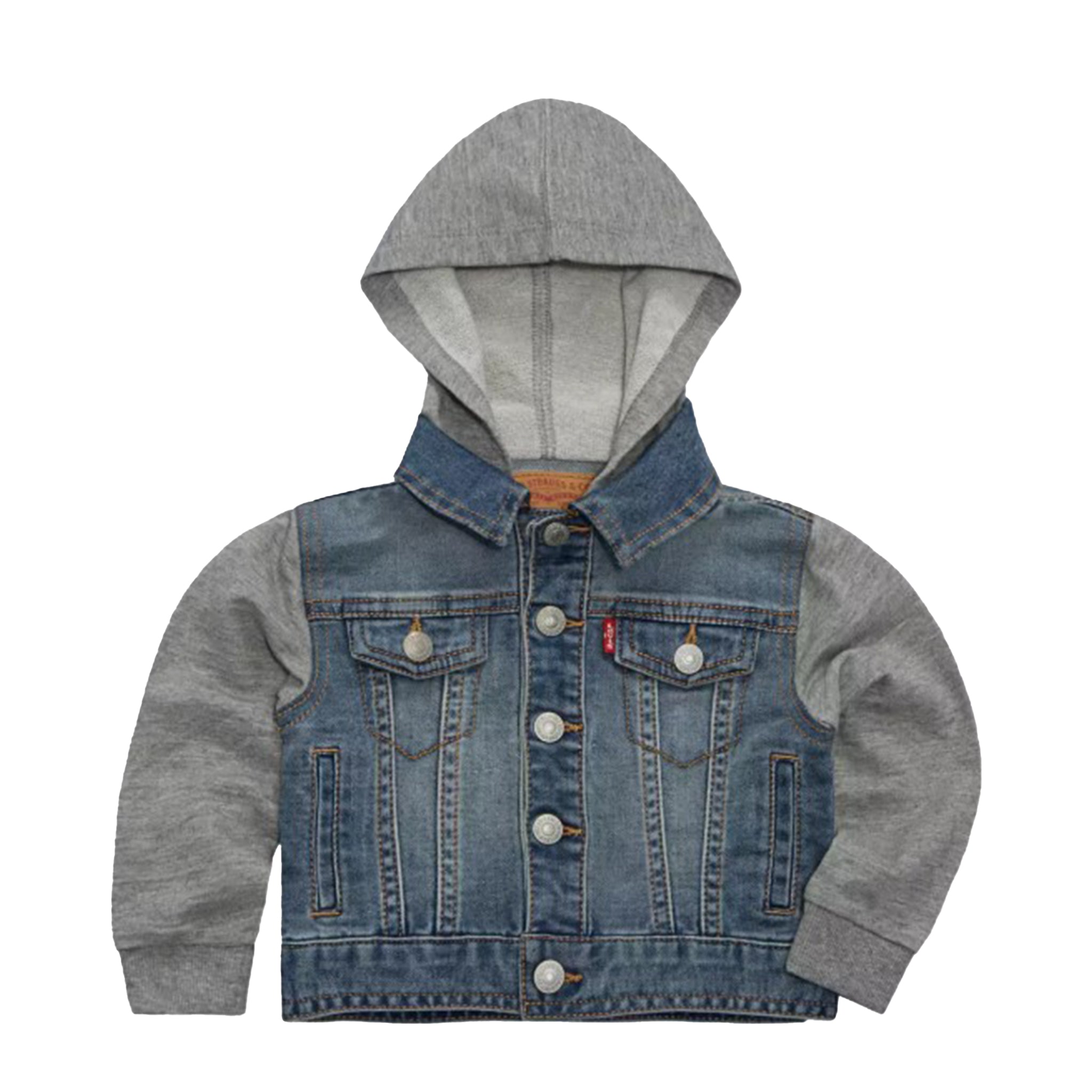 Indigo Hoody Trucker Jacket - Denny's