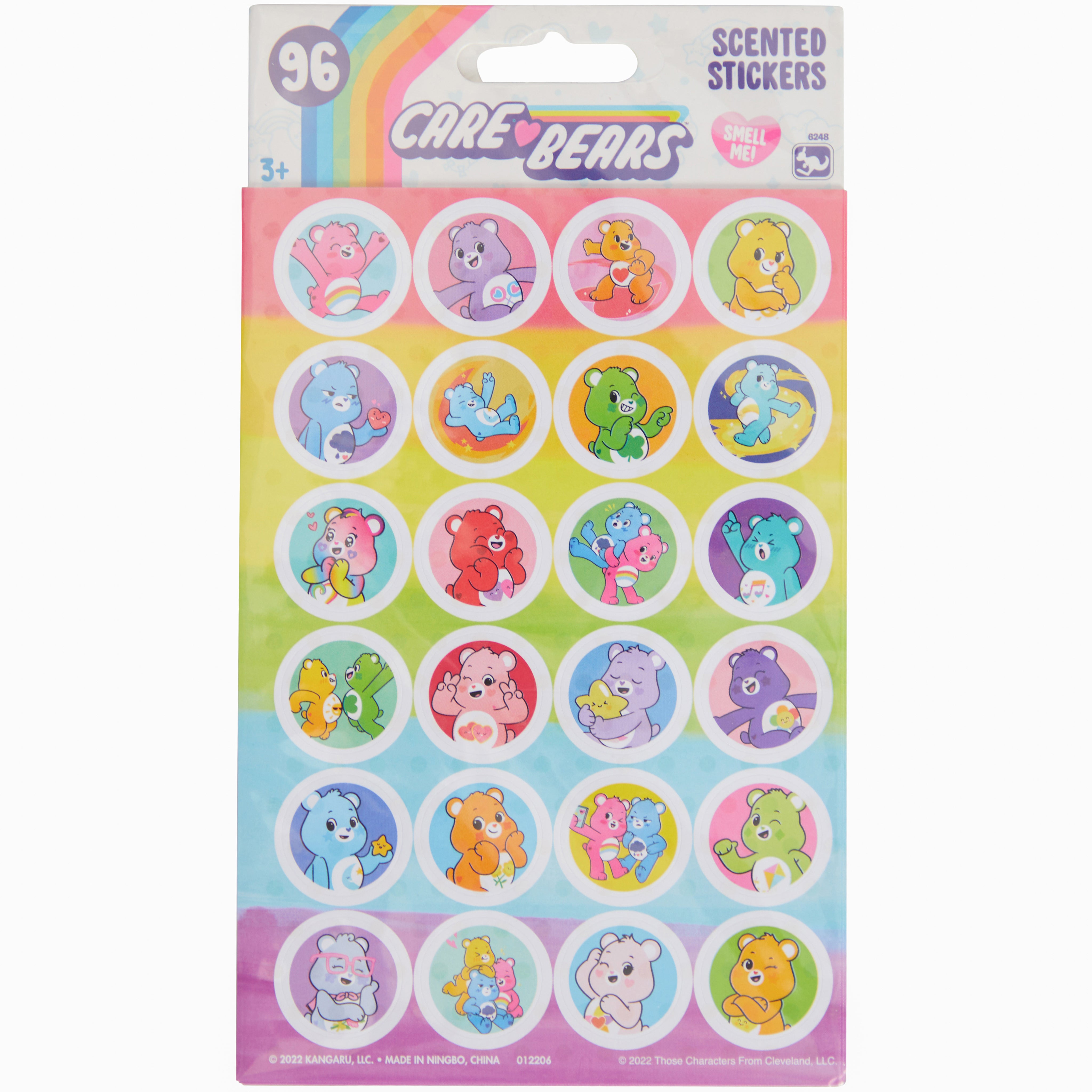 Care Bears 96ct Scented Stickers - Denny's