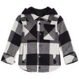 Sherpa Lined Plaid Jacket - Denny's