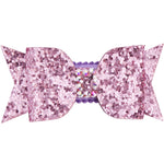 Glitter Double Bow Clip - Denny's