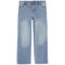 Wide Straight Leg With Fray Hem - Denny's