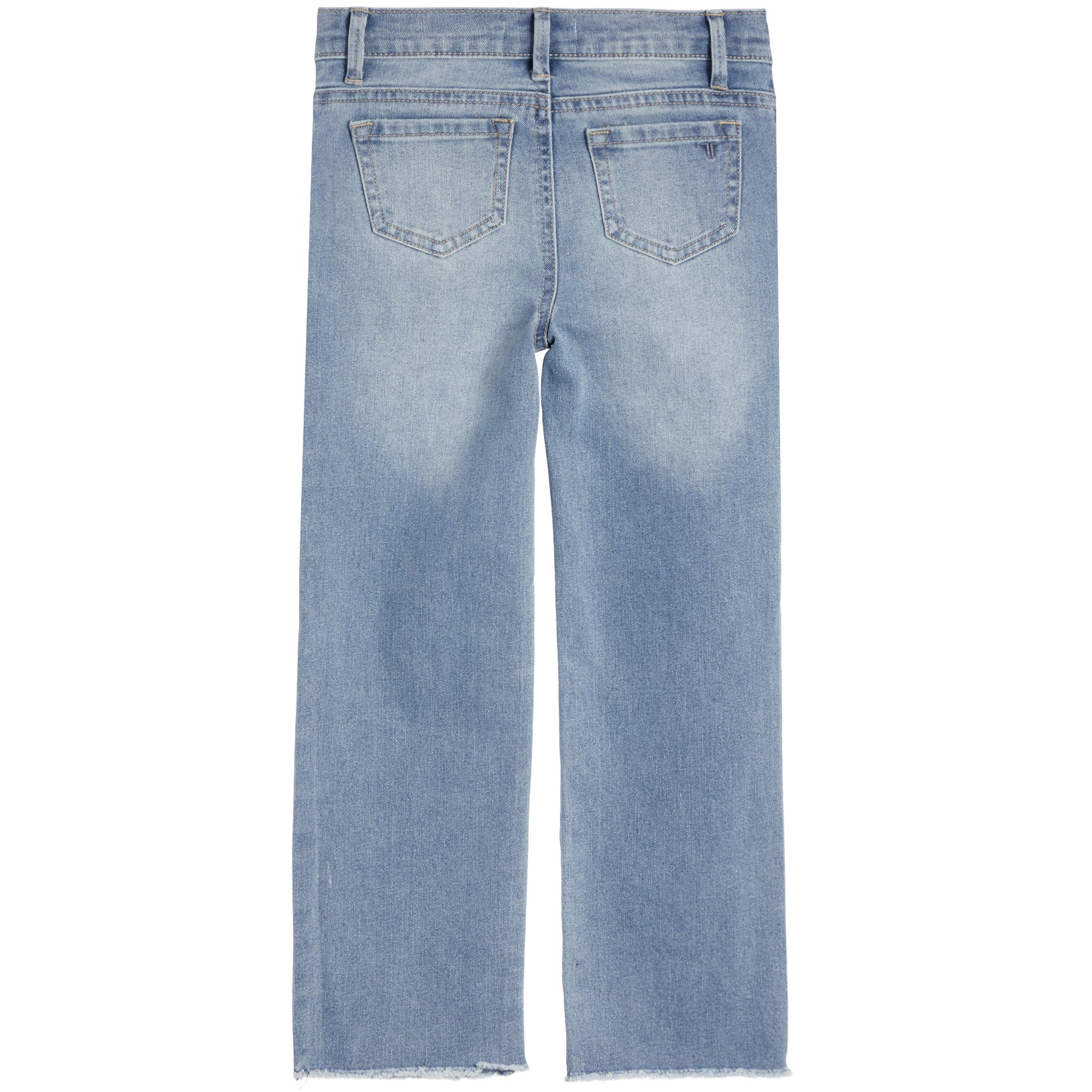 Wide Straight Leg With Fray Hem - Denny's