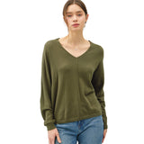 Oversized Vneck Sweater - Denny's