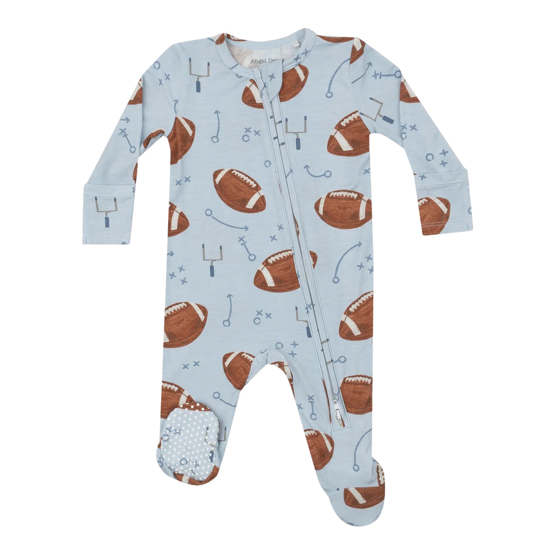 Blue Football Footie - Denny's