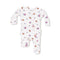 Footballs & Bows Thermal Footie - Denny's