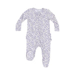 Forget Me Knot Floral Footie - Denny's