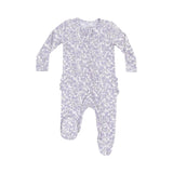 Forget Me Knot Floral Footie - Denny's