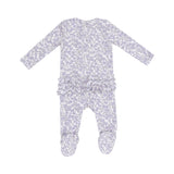 Forget Me Knot Floral Footie - Denny's