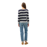 Stripe Boatneck Sweater