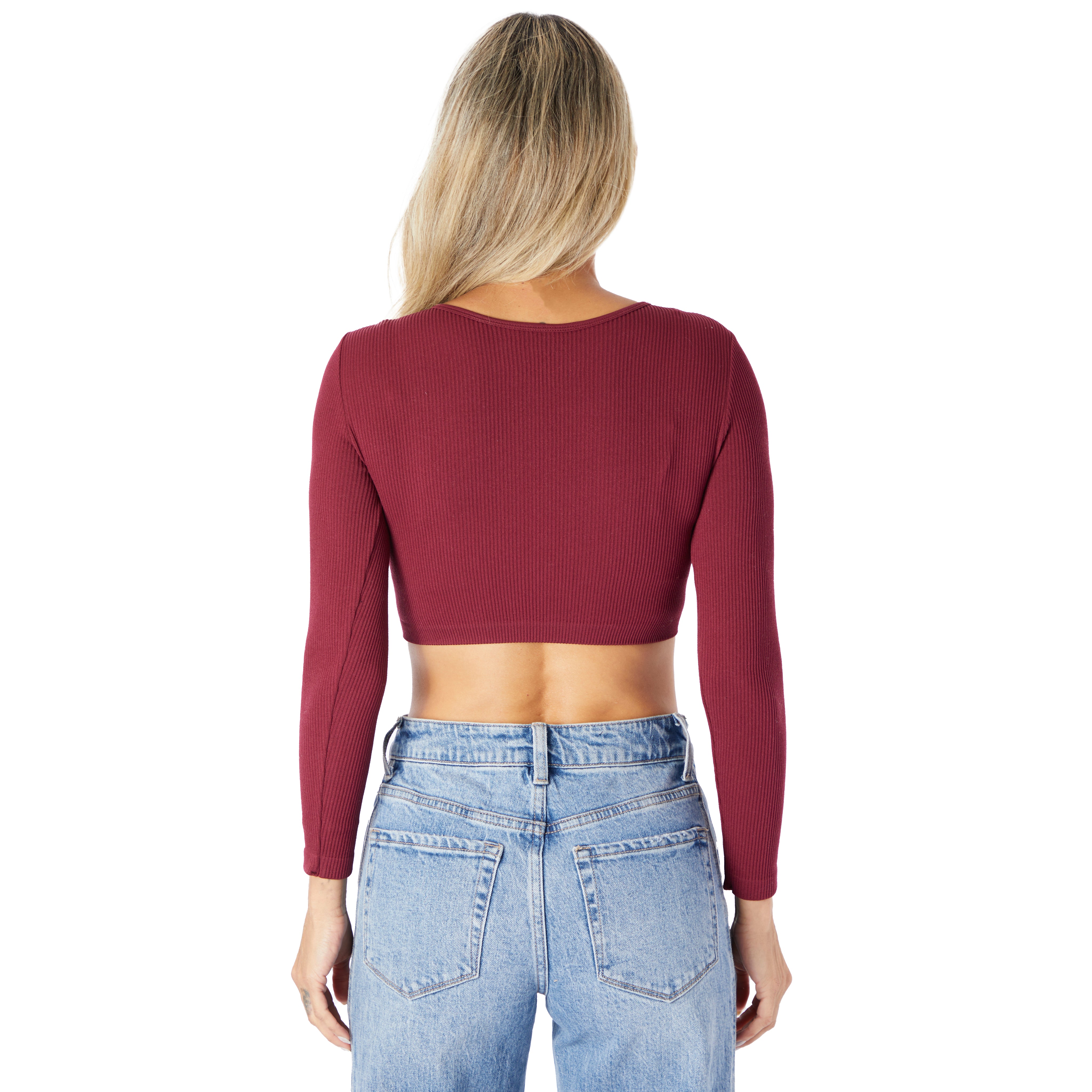 Ribbed Crop Top - Denny's