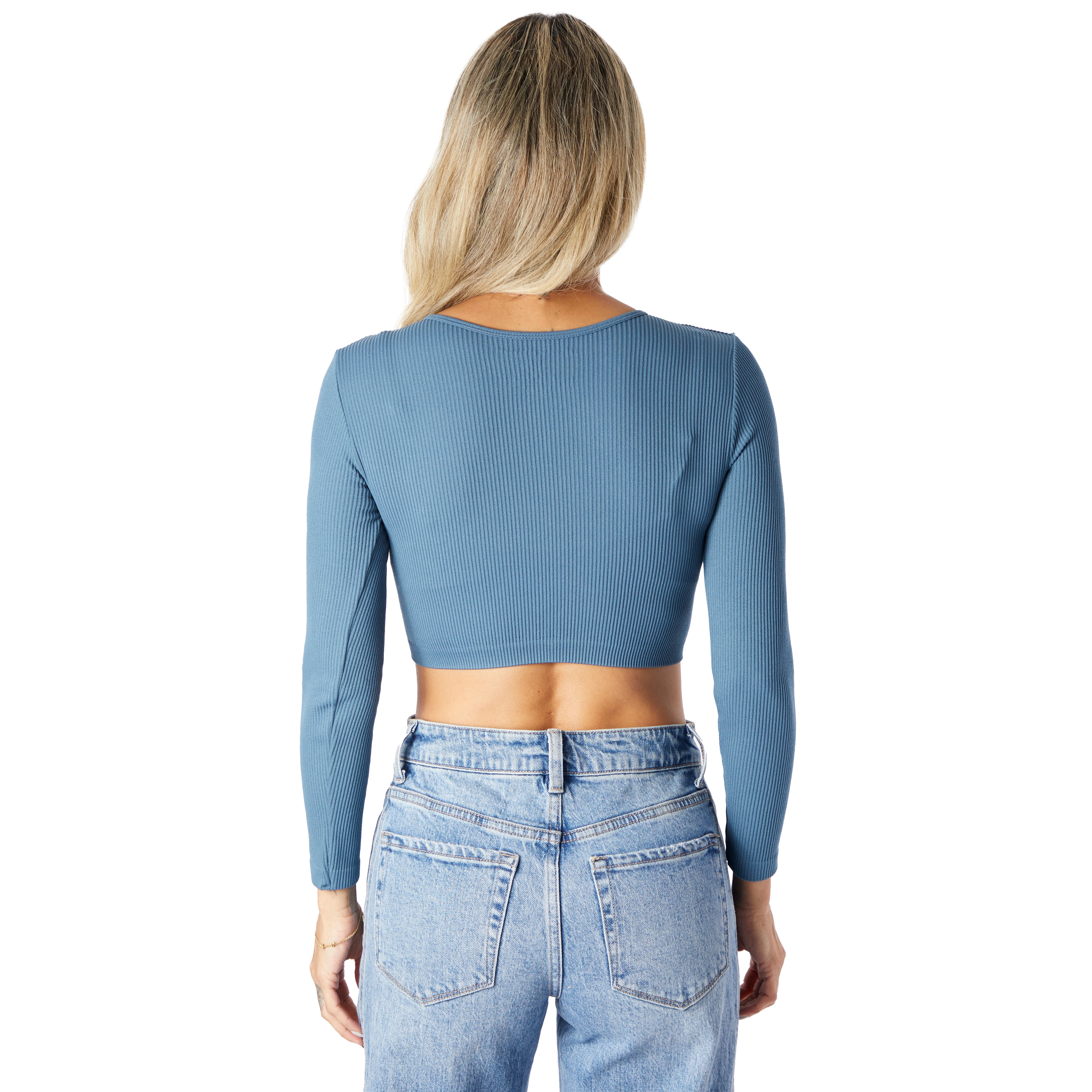 Ribbed Crop Top - Denny's