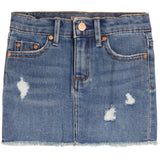 5PKT Destructed Mini Skirt - Denny's