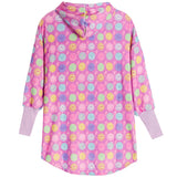 Smiley Faces Oversized Hoodie - Denny's