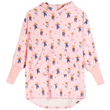 Plush Teddy Oversized Hoodie - Denny's
