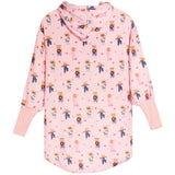 Plush Teddy Oversized Hoodie - Denny's