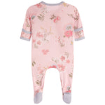 Ditzy Floral Footie - Denny's
