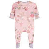 Ditzy Floral Footie - Denny's