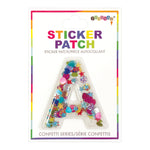 A Confetti Sticker Letter Patch - Denny's