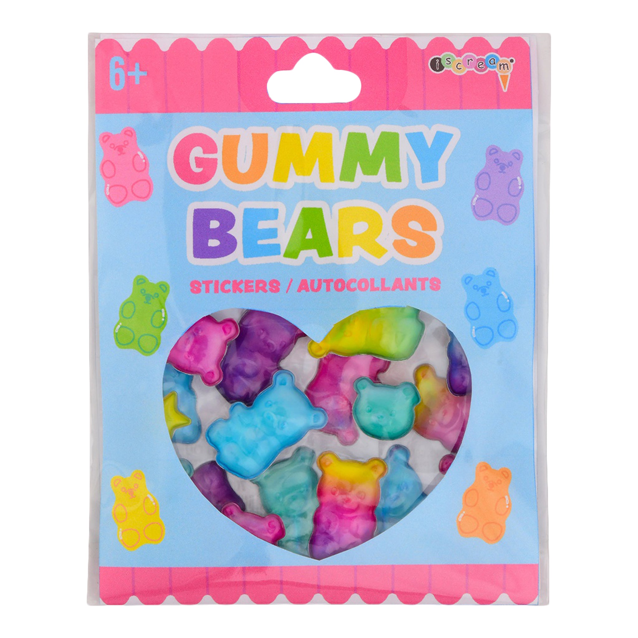 Gummy Bear Stickers - Denny's