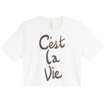 C`est La Vie Short Sleeve Tee - Denny's