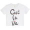 Cest La Vie Short Sleeve Tee - Denny's