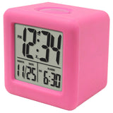 Soft Cube LCD Alarm Clock