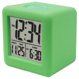 Soft Cube LCD Alarm Clock