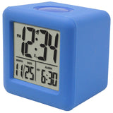 Soft Cube LCD Alarm Clock