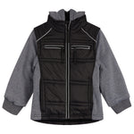 Mix Media Hooded Jacket - Denny's